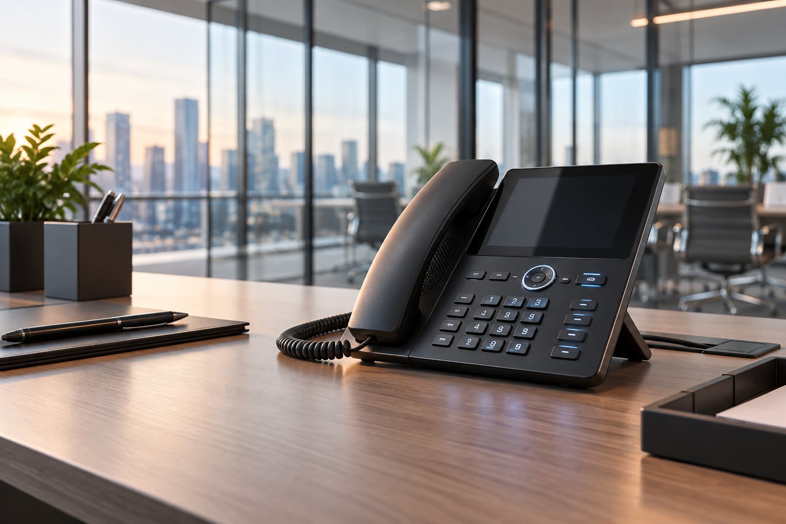 Telefonia empresarial para telecomunicações