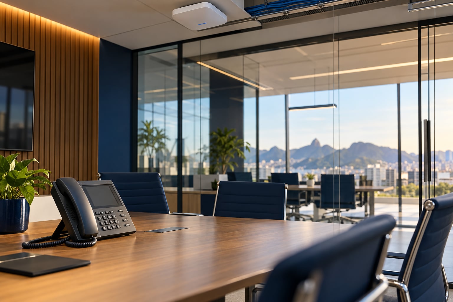 Telecomunicações em ambiente profissional